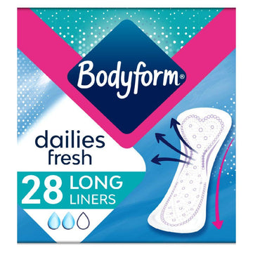 Daily Fresh Liners Long X28